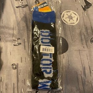 Doctor Who knee-high socks